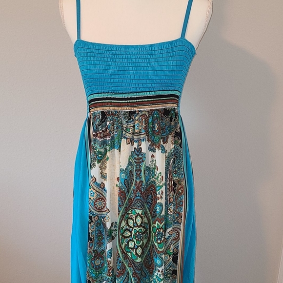 Blue lightweight dress - one size fits most - Picture 2 of 12